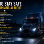 How to Stay Safe While Driving at Night